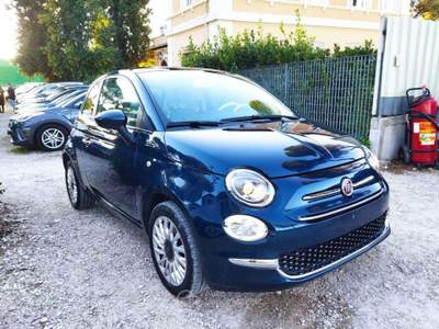 Fiat 500 Hybrid Dolcevita 1.0cc 70cv TETTO PANORAMIC Blu/Azzurro usata Roma
