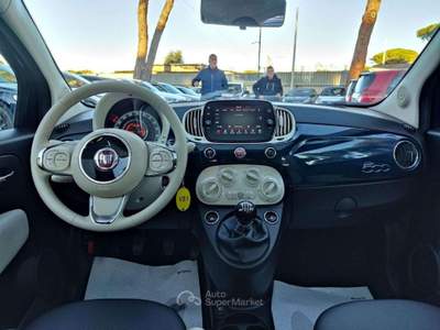 Fiat 500 Hybrid Dolcevita 1.0cc 70cv TETTO PANORAMIC Blu/Azzurro usata Roma