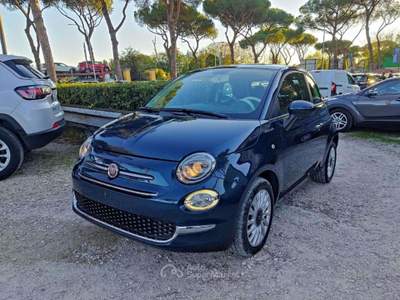 Fiat 500 Hybrid Dolcevita 1.0cc 70cv TETTO PANORAMIC Blu/Azzurro usata Roma