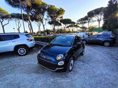 Fiat 500 Hybrid Dolcevita 1.0cc 70cv TETTO PANORAMIC Blu/Azzurro usata Roma