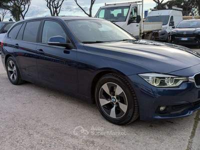 BMW Serie 3 320d 320 SERIE 320d 2.0cc 163cv TETTO PANORAMICO NAVI AUTOM Blu/Azzurro usata Roma