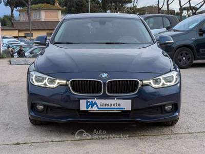 BMW Serie 3 320d 320 SERIE 320d 2.0cc 163cv TETTO PANORAMICO NAVI AUTOM Blu/Azzurro usata Roma