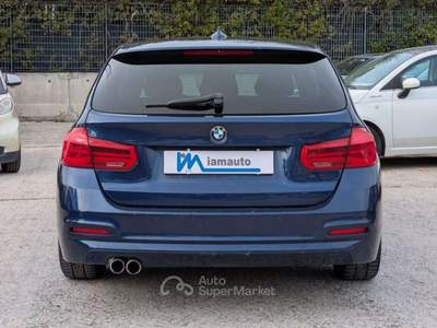 BMW Serie 3 320d 320 SERIE 320d 2.0cc 163cv TETTO PANORAMICO NAVI AUTOM Blu/Azzurro usata Roma
