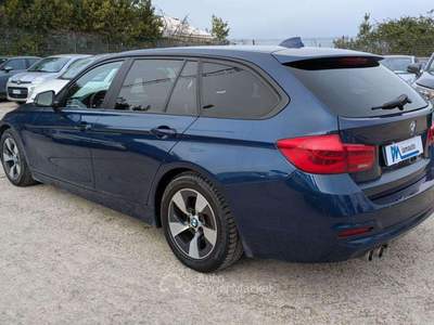 BMW Serie 3 320d 320 SERIE 320d 2.0cc 163cv TETTO PANORAMICO NAVI AUTOM Blu/Azzurro usata Roma