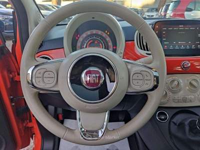 Fiat 500 Hybrid Dolcevita 1.0cc 70cv TETTO PANORAMICO Arancione usata Roma