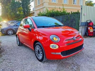Fiat 500 Hybrid Dolcevita 1.0cc 70cv TETTO PANORAMICO Arancione usata Roma