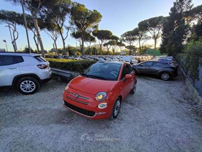 Fiat 500 Hybrid Dolcevita 1.0cc 70cv TETTO PANORAMICO Arancione usata Roma