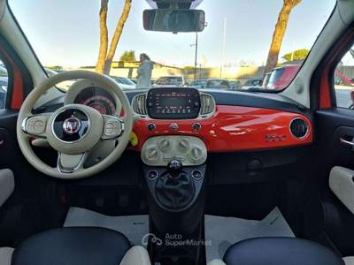 Fiat 500 Hybrid Dolcevita 1.0cc 70cv TETTO PANORAMICO Arancione usata Roma