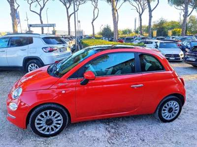 Fiat 500 Hybrid Dolcevita 1.0cc 70cv TETTO PANORAMICO Arancione usata Roma