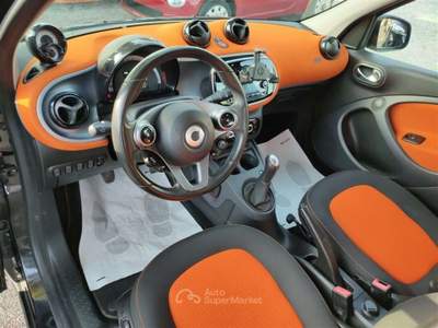 Smart ForFour 1.0 Passion TETTO APR.,CERCHI LEGA,CLIMA.CRUISE .. Nero usata Roma