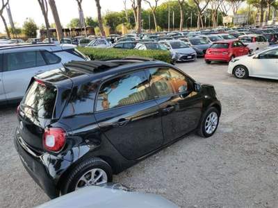 Smart ForFour 1.0 Passion TETTO APR.,CERCHI LEGA,CLIMA.CRUISE .. Nero usata Roma
