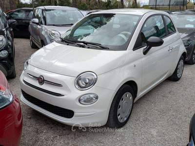 Fiat 500 Hybrid 1.0cc 70cv ANDROID/IOS CLIMATIZZATORE Bianco usata Roma