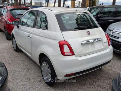 Fiat 500 Hybrid 1.0cc 70cv ANDROID/IOS CLIMATIZZATORE Bianco usata Roma