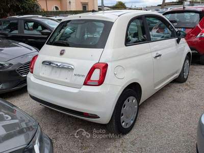 Fiat 500 Hybrid 1.0cc 70cv ANDROID/IOS CLIMATIZZATORE Bianco usata Roma