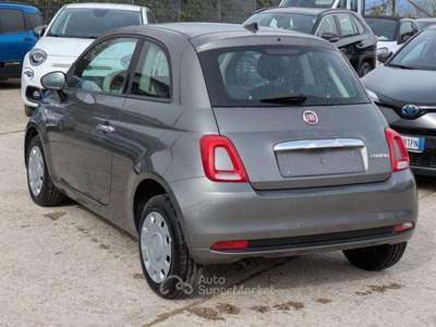 Fiat 500 Hybrid 1.0cc 70cv ANDROID/IOS CLIMA Grigio usata Roma