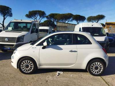 Fiat 500 1.0cc HYBRID DOLCEVITA 70cv TETTO PANORAMA CRUISE Bianco usata Roma
