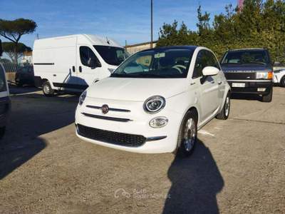 Fiat 500 1.0cc HYBRID DOLCEVITA 70cv TETTO PANORAMA CRUISE Bianco usata Roma