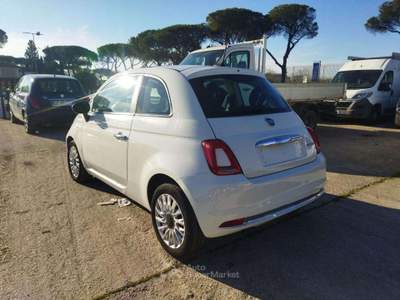 Fiat 500 1.0cc HYBRID DOLCEVITA 70cv TETTO PANORAMA CRUISE Bianco usata Roma
