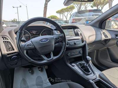 Ford Focus 1.5d 120cv NAVI SENS PARK CERCHI LEGA Nero usata Roma
