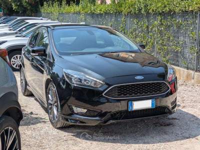 Ford Focus 1.5d 120cv NAVI SENS PARK CERCHI LEGA Nero usata Roma