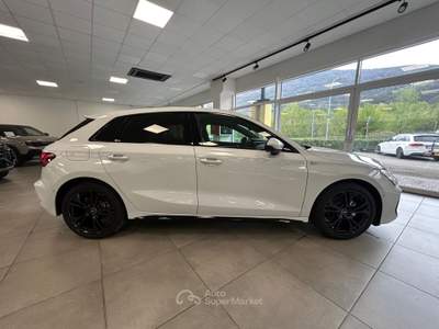 Audi A3 35 TFSI 110 kW S-tronic S-line edition Bianco usata Borgo Valsugana