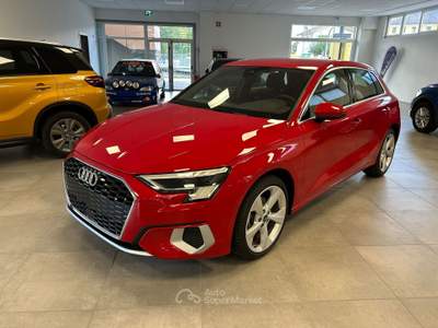 Audi A3 SPB 35 TFSI S tronic Business Advanced Rosso usata Borgo Valsugana