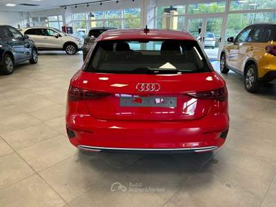 Audi A3 SPB 35 TFSI S tronic Business Advanced Rosso usata Borgo Valsugana