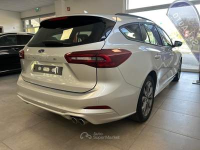 Ford Focus EcoBlue 115 CV automatico SW ST-Line Argento usata Borgo Valsugana