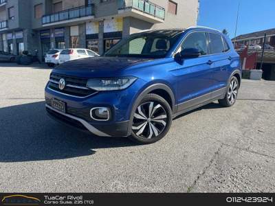 Volkswagen T-Cross VW T-Cross GPL 1.0 TSI Style 115cv *PROMO FINANZIARIA* #10583 Blu/Azzurro usata Rivoli