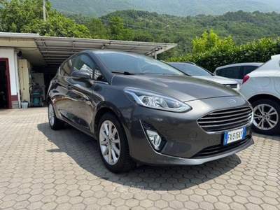 Ford Fiesta Mk7 1.1 Ti-VCT Benzina Grigio usata Mantello