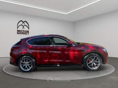 Alfa Romeo Stelvio 2.0 Turbo Ti Q4 AT8 Rosso usata Roma