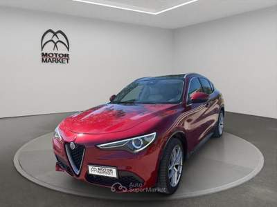 Alfa Romeo Stelvio 2.0 Turbo Ti Q4 AT8 Rosso usata Roma