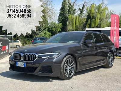 BMW Serie 5 520d BMW 520 d Touring mhev 48V xdrive Msport auto Nero usata Altedo