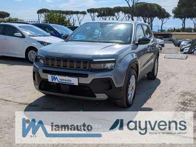 Jeep Avenger Longitude 1.2cc 101cv  CRUISE CONTROL Grigio usata Roma