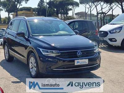 Volkswagen Tiguan 2.0 TDI LIFE 150cv DSG NAVIGATORE CRUISE CONTROL Nero usata Roma Volkswagen Tiguan 2.0 TDI LIFE 150cv DSG NAVIGATORE CRUISE CONTROL Nero usata Roma