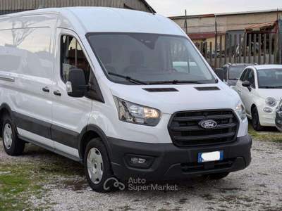 Ford Transit L2 H2 V363 TREND 2.0tdi 130cv TELECAM. ANDROID/IOS Bianco usata Roma