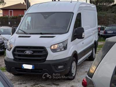 Ford Transit L2 H2 V363 TREND 2.0tdi 130cv TELECAM. ANDROID/IOS Bianco usata Roma