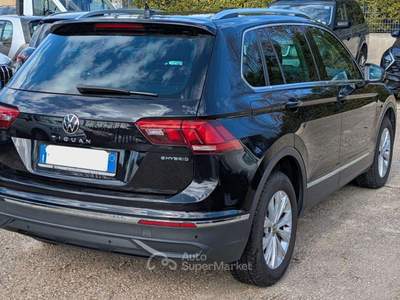 Volkswagen Tiguan eHybrid 1.4 TSI 150cv DSG Navigatore Drive Mode Nero usata Roma