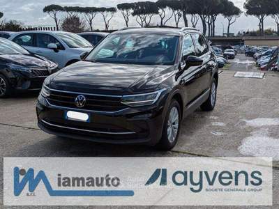 Volkswagen Tiguan eHybrid 1.4 TSI 150cv DSG Navigatore Drive Mode Nero usata Roma