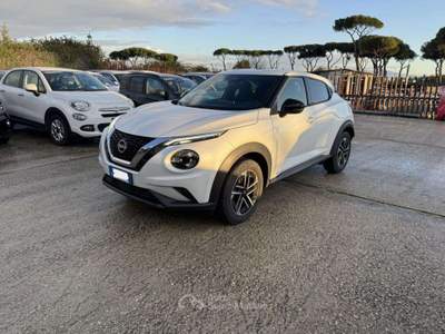 Nissan Juke N-CONNECTA DCT 1.0cc 114cv CAMERAPOST. NAVIGATORE Bianco usata Roma