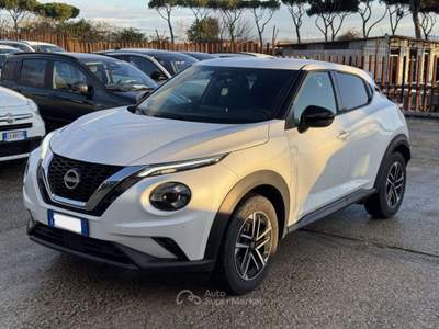 Nissan Juke N-CONNECTA DCT 1.0cc 114cv CAMERAPOST. NAVIGATORE Bianco usata Roma