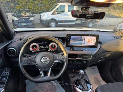 Nissan Juke N-CONNECTA DCT 1.0cc 114cv CAMERAPOST. NAVIGATORE Bianco usata Roma