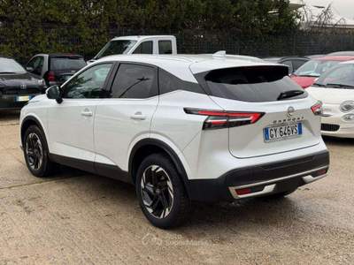 Nissan Qashqai 1.3cc 140cv N-CONNECTA ANDROD/IOS TELECAMERA 360° Bianco usata Roma