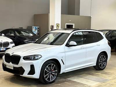 BMW X3 xdrive30d mhev 48V Msport-20"-Tetto-Live Cockpit-IVA Rosso usata Paderno Dugnano