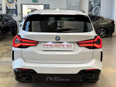 BMW X3 xdrive30d mhev 48V Msport-20"-Tetto-Live Cockpit-IVA Rosso usata Paderno Dugnano