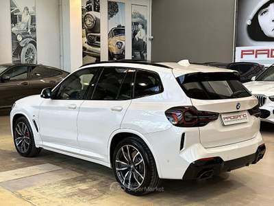 BMW X3 xdrive30d mhev 48V Msport-20"-Tetto-Live Cockpit-IVA Rosso usata Paderno Dugnano