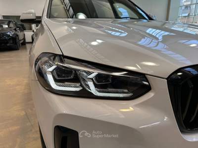 BMW X3 xdrive30d mhev 48V Msport-20"-Tetto-Live Cockpit-IVA Rosso usata Paderno Dugnano