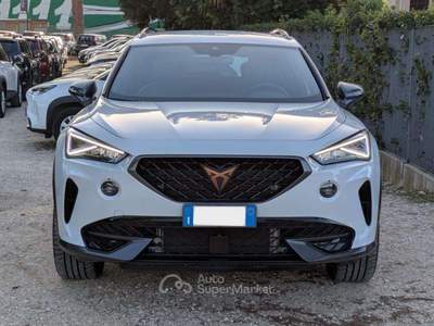 Cupra Formentor 4DRIVE DSG 2.0TDI 150cv CAMBIO AL VOLANTE RETROCAM Bianco usata Roma