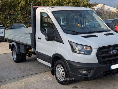 Ford Transit Hybrid 363 2.0cc 170cv RIBALTABILE GEMELLATO Bianco usata Roma
