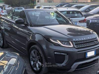 Land Rover Range Rover Evoque 4X4 CABRIO 2.0TD4 150cv INTERNI IN PELLE Nero usata Roma